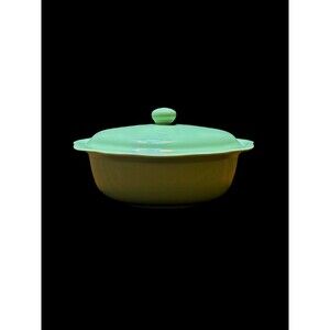 Vintage Gail Pittman Hospitality Collection Sage 1.5 Qt Covered Casserole Dish